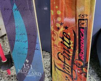 Downhill Skis.