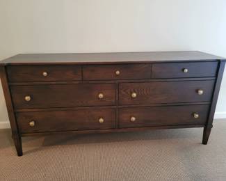 A Seven Drawer Dresser.