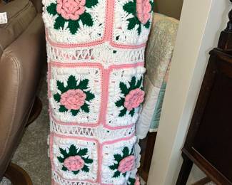 Huge Crochet bedspread..in perfect condition