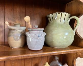 Lots of pottery