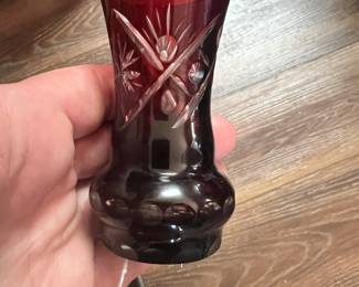 Dark cherry red