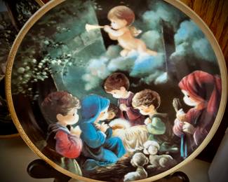 Precious Moments The Bible story collector plates