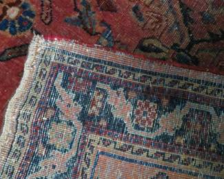 Kazak Rug 4 X 5 back
