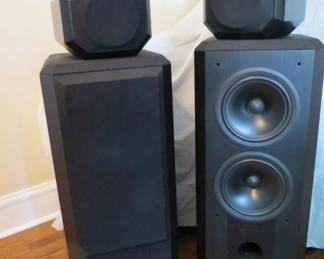 Bowers & Wilkins B&W 802 S3 Matrix Floorstanding Speakers Black Ash