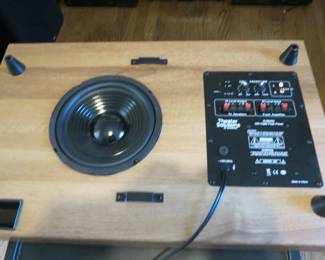 Theater Solutions SUB8S 250 Watt Surround Sound HD Home Theater