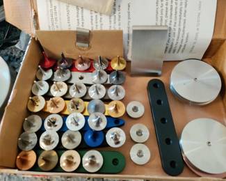 Large collection of forever spins. All original boxes and paper