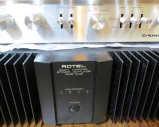Pioneer SA 408 - Stereo Amplifier Rotel RMB-1048 Stereo Amplifier