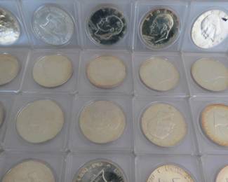36 X 1974 - 1976 Bicentennial (40% silver per Coin)