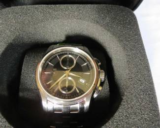 Jazzmaster Auto Chrono - Dial color:Black - Hamilton Watch / comes with Papers