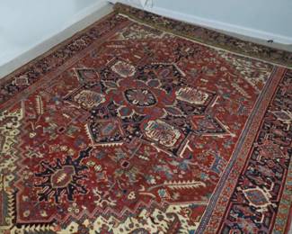 Antique Persian Heriz Rug Circa 1910’s 6.5 X 11.5