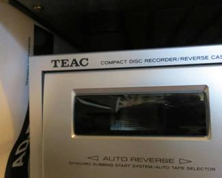 TEAC CD recorder cassette deck CD-R/RW