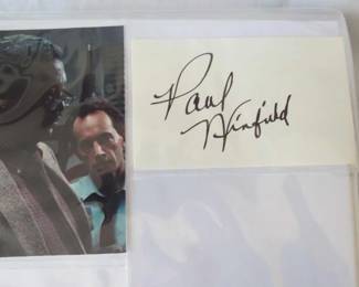 signed movie memorabilia