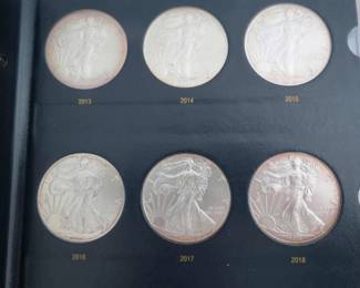 11 X American Silver Eagle