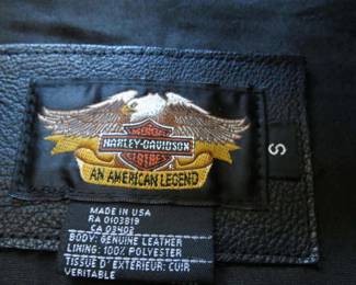 Harley-Davidson – Leather Motorcycle Biker Vest