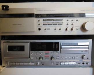Vintage Harman Kardon Cassette Decks & AD-RW950 TEAC CD recorder cassette deck CD-R/RW
