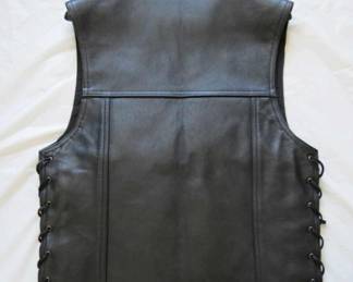 Harley-Davidson – Leather Motorcycle Biker Vest