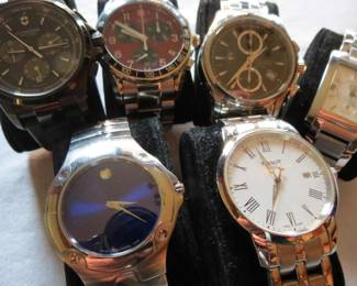 Victorinox Swiss Army Men's Watch / Movado Sports Edition Men's 84 Blue Dia / HAMILTON Jazz Master
