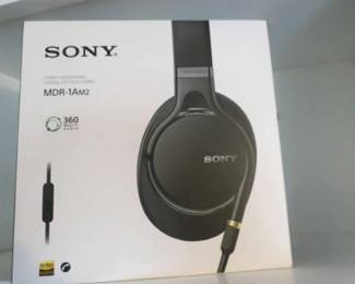 Sony MDR1AM2 Wired High Resolution Audio Overhead Headphones, Black