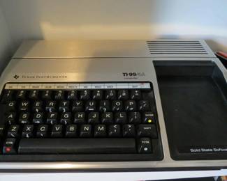 Vintage Texas Instruments TI99/4a 1982 Vintage Home Arcade Gaming Computer