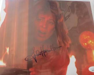 LINDA HAMILTON Signed 8x10 Photo SARAH CONNOR