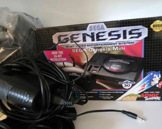 Sega Genesis Console with Box