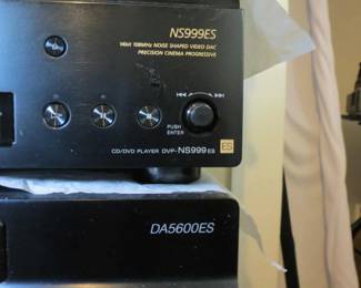 Sony DVP-NS999ES - DVD Player - Black Sony STR-DA5400ES 7.1 Channel 840 Watt Home Theater Stereo AV Receiver