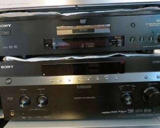 Sony DVP-NS999ES - DVD Player - Black Sony STR-DA5400ES 7.1 Channel 840 Watt Home Theater Stereo AV Receiver