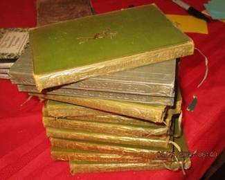Set of vintage Jane Austin books