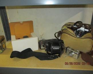 Canon and Pentax cameras