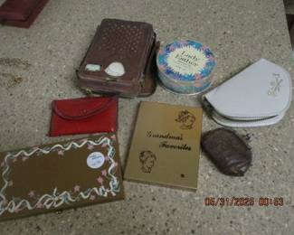 Old Wadsworth cigarette case, and other vintage and antique collectibles