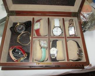 Assortment of wrist watches (including Coach, Seiko, etc)