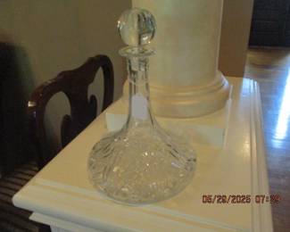 Galway Crystal decanter