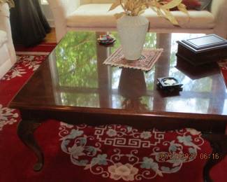 Queen Anne coffee table
