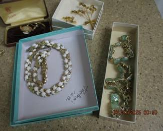 Trifari and Coro necklace sets