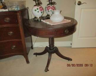 Vintage Drum Table