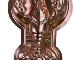 Vintage Copper Lobster Mold Baking Dish Or Wall Hanging