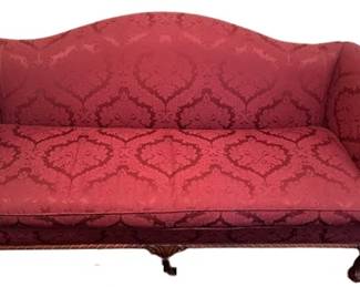 Hickory Chair Chippendale Claw & Ball Sofa - Model 1966-56