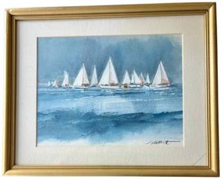 Original Watercolor By Artist, Joe LaMorte