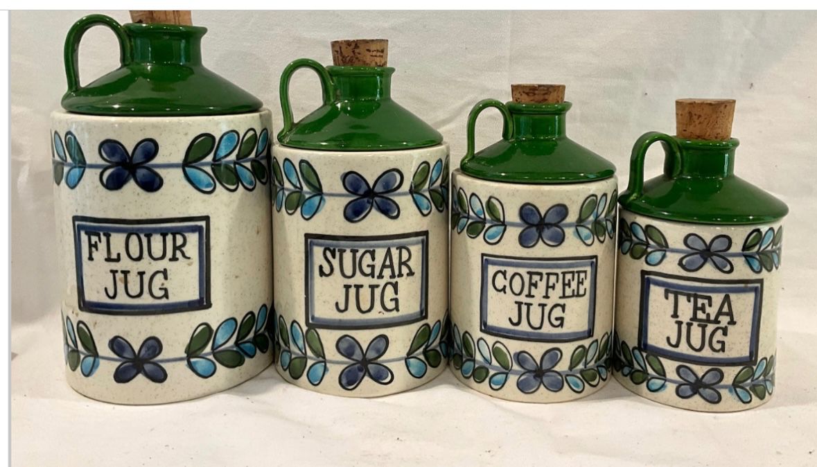 Vintage Jug Canisters