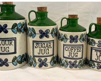 Vintage Jug Canisters