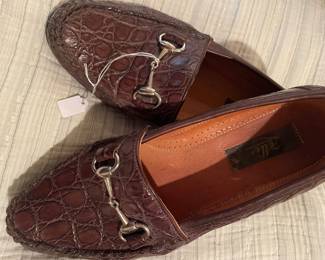 Zelli Genuine Crocodile Shoes