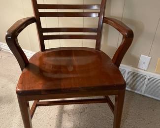 Vintage authentic Gunlock Office Chair (possibly made by Stationers) 1950's