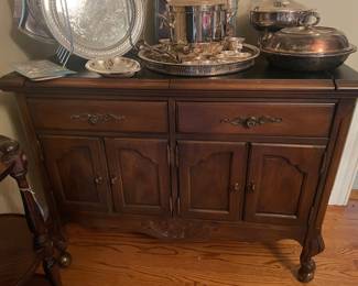 Beautiful antique buffet claw on ball feet