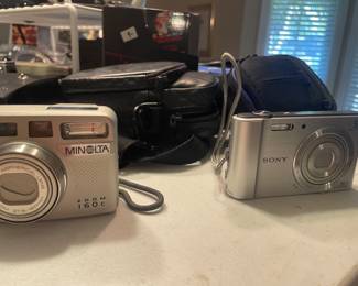 Vintage cameras, and lenses