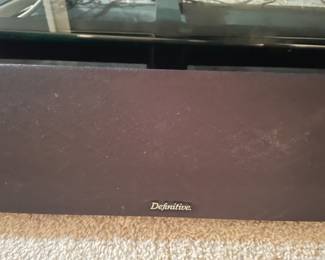 Definitive speakers