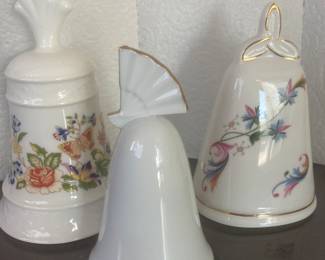 Franklin Mint collection of English bells