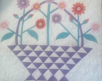 Center piece from an old quilt