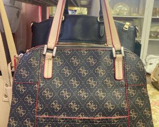 Guess handbag with matching wallet