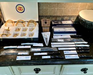 Set of brand new Cutco knives