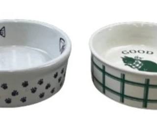 Ceramic Cat Bowls